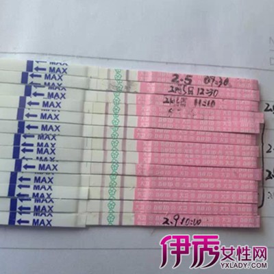 图-怀初期排卵试纸图_排卵试纸测怀过程图_排卵试纸 ...