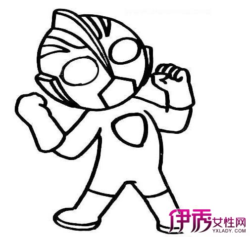 儿童简笔画大全奥特曼(图4)