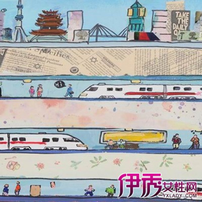 【图】高铁儿童画图片展示