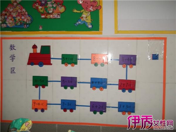 ... 数学墙面布置_幼儿园数学区域_幼儿园数学区操作