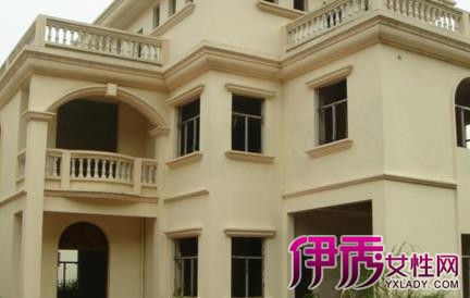 四层楼房外墙欧式涂料设计图展示
