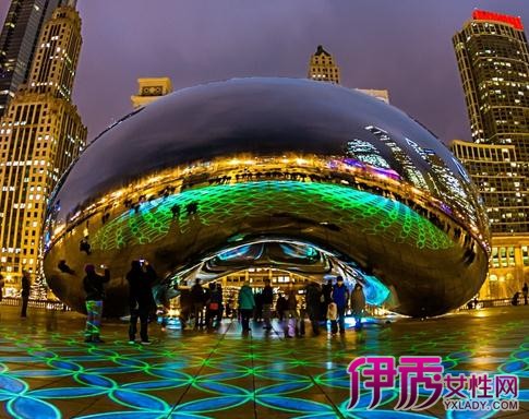 【美国千禧公园】【图】美国千禧公园 详细的