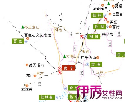 【图】桂林旅游地图推介 5大经典游景玩转山水天地
