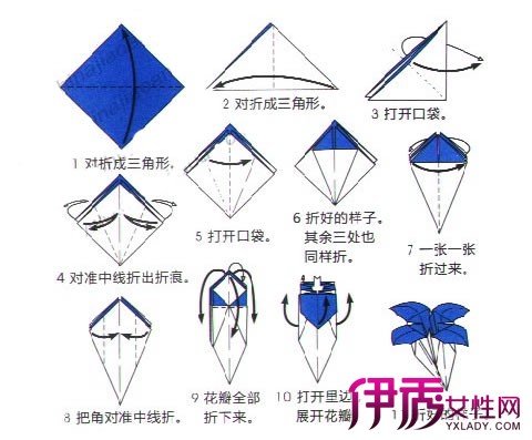 【图】立体花折纸图解步骤 揭秘折纸的技巧运用