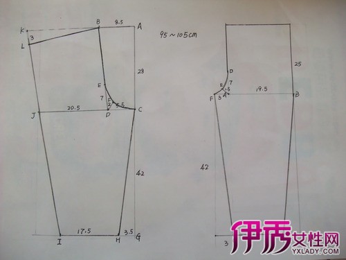 【图】裤子裁剪公式图赏析 教你裁剪秋裤的方法