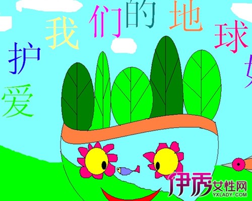 【图】小学生环保画作品展示 盘点画的众多种类