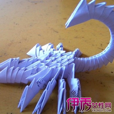 【图】可爱的蝎子折纸 轻松制作精美三角插蝎子