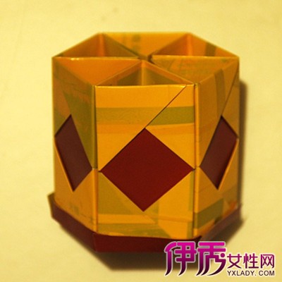 【图】折纸笔筒折法 介绍其的制作步骤