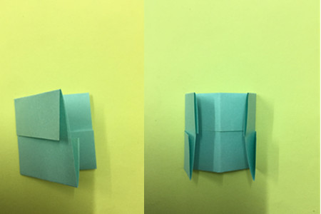 【手工折纸】【图】手工折纸房子 仅要简单的