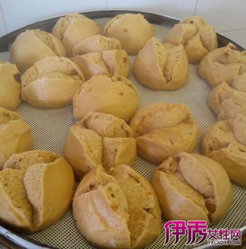 【开花红糖馒头图解】【图】开花红糖馒头图解