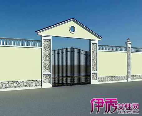 【图】砖砌围墙大门效果图欣赏 时尚的砖砌围墙大门的装修方法